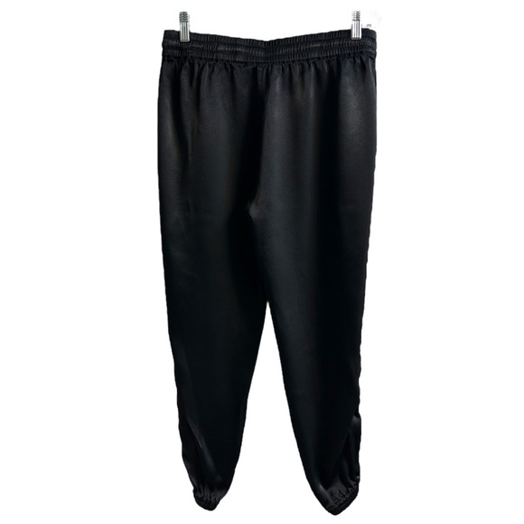 Liverpool Black Satin Jogger Pants NWOT - Picture 5 of 8